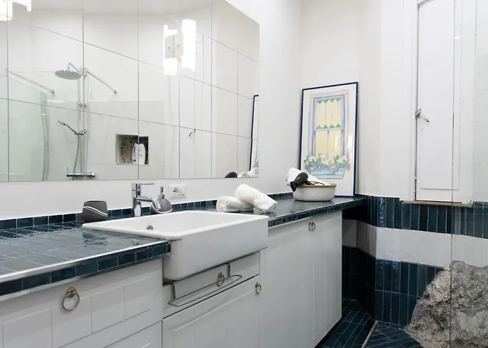 公寓 Casa Flavia Center - 5 Minutes To And 4 Air Conditioning 波西塔諾